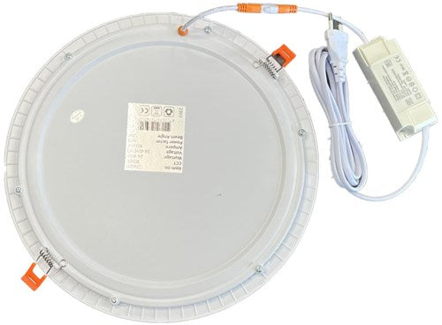 Faretto da pannello LED 24w 4000k incl. alimentatore bianco - led2653