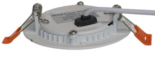 Faretto da pannello LED 3w 3000k incl. alimentatore bianco - led2601