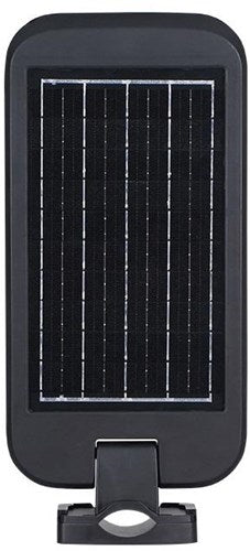 Farola solar LED 14w 4000k negro + interruptor crepuscular - 5014120