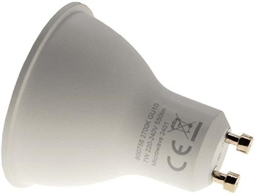 Foco LED gu10 230v 7-75w 120gr blanco 2700k regulable sensor - led0690