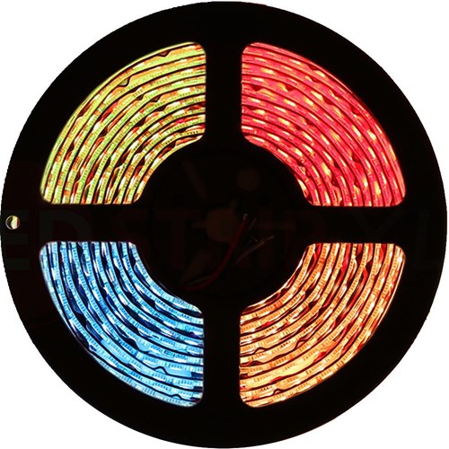 Striscia LED flessibile 5m 5050 24v ip65 rgb - led1194
