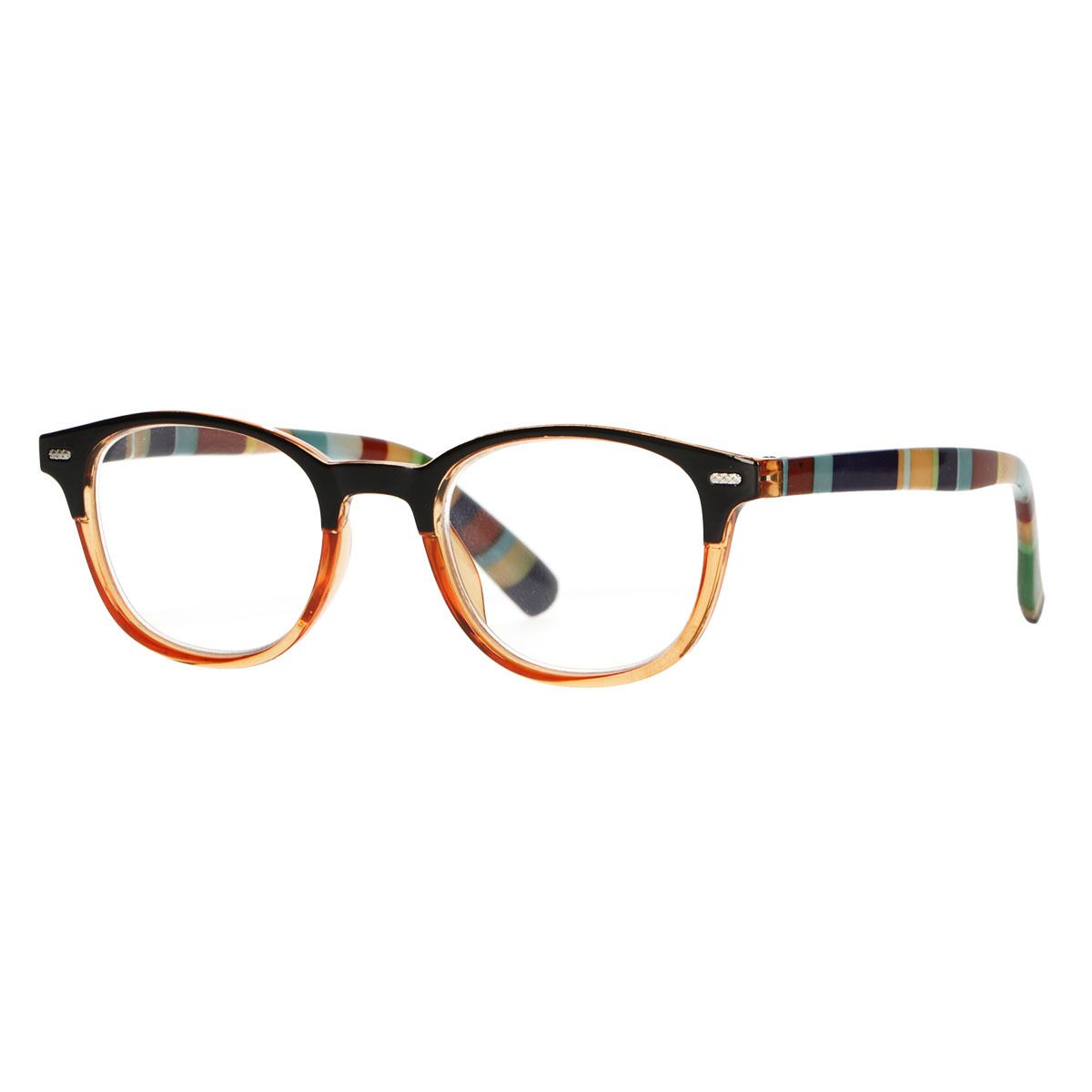 Spectrum Spectrum Gafas de lectura de color naranja transparente 3.50