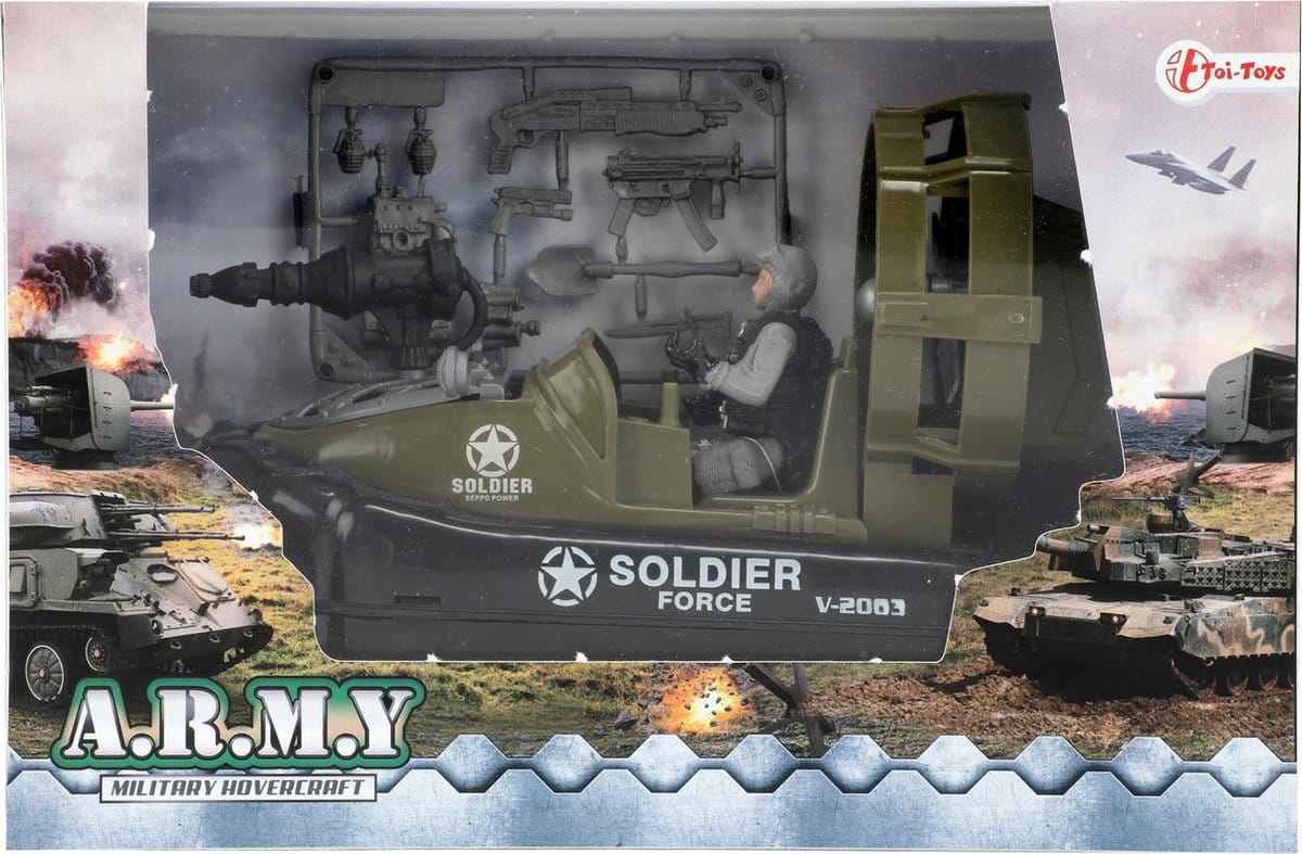 TOI-TOYS Soldado militar Fuerza Motor bota