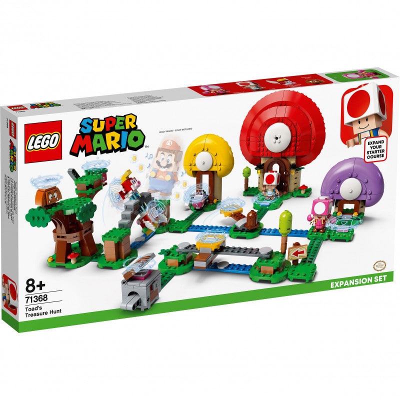 Lego Super Mario 71368 Toads Treasure Hunt Expansion