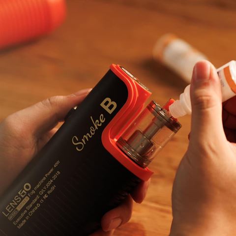 Capsula di lenti a rook - Camera di fumo