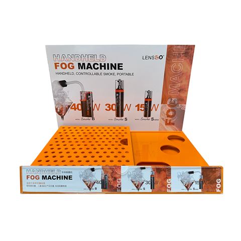 Esposizione del negozio della macchina del fumo Lensgo