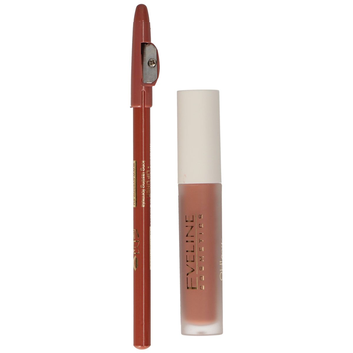 Eveline Eveline oh! Il kit labbro liquido matt setoso Matt n. 14 Tartufo Choco