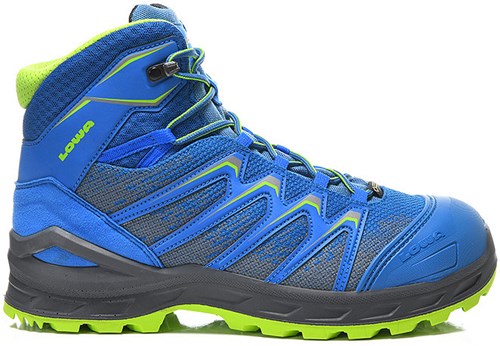 Lowa veiligheidsschoenen lowa werkschoen larrox work gtx mid 5466 s3 | blauw | maat 44 - 00.159.004.44