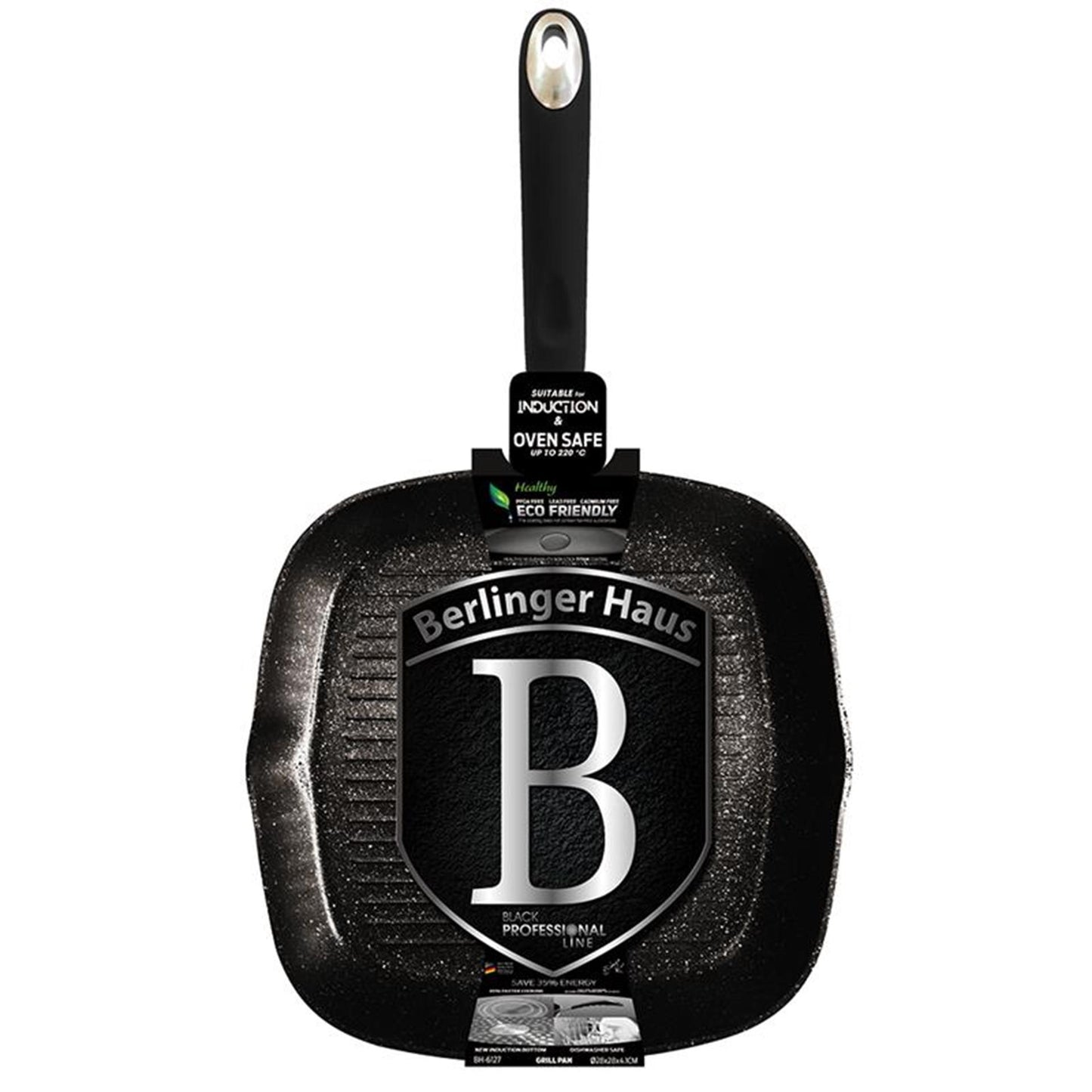 Sartén grill Berlingerhaus 28cm negra