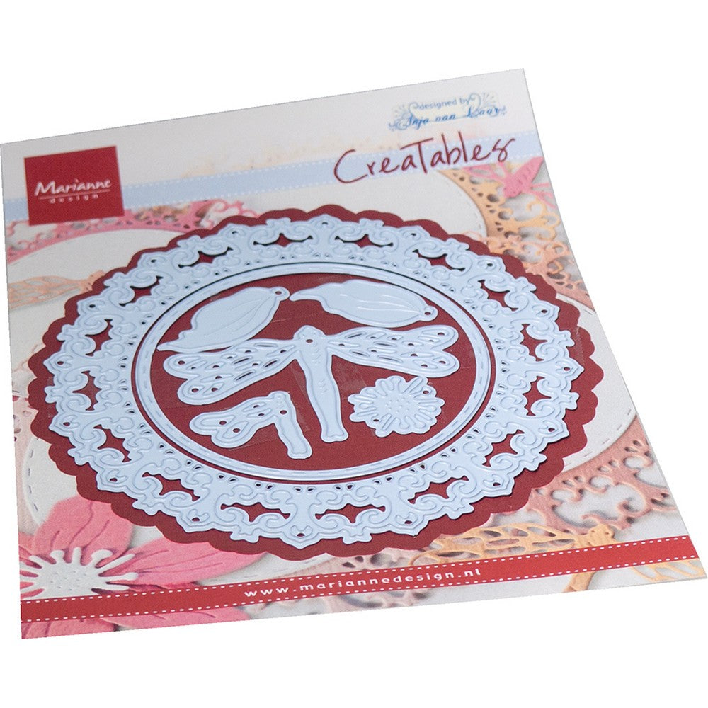 Design Marianne • Cerchio di libellula creabile da Anja, 7 pezzi