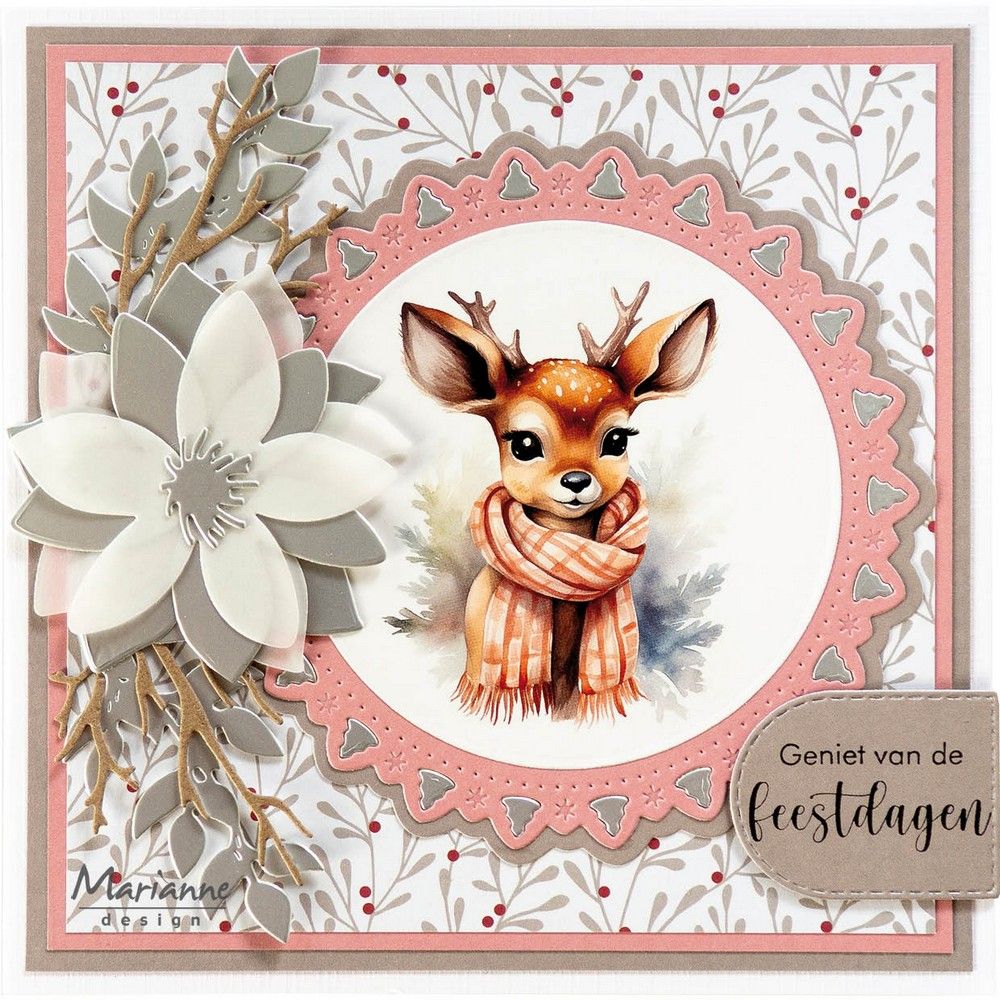 Marianne design • centrino natalizio allegra creabile