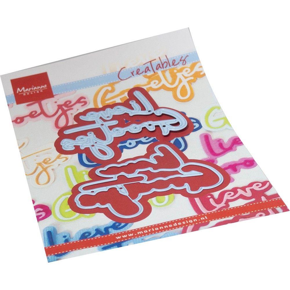 Diseño de Marianne • corte creable, esos amables saludos