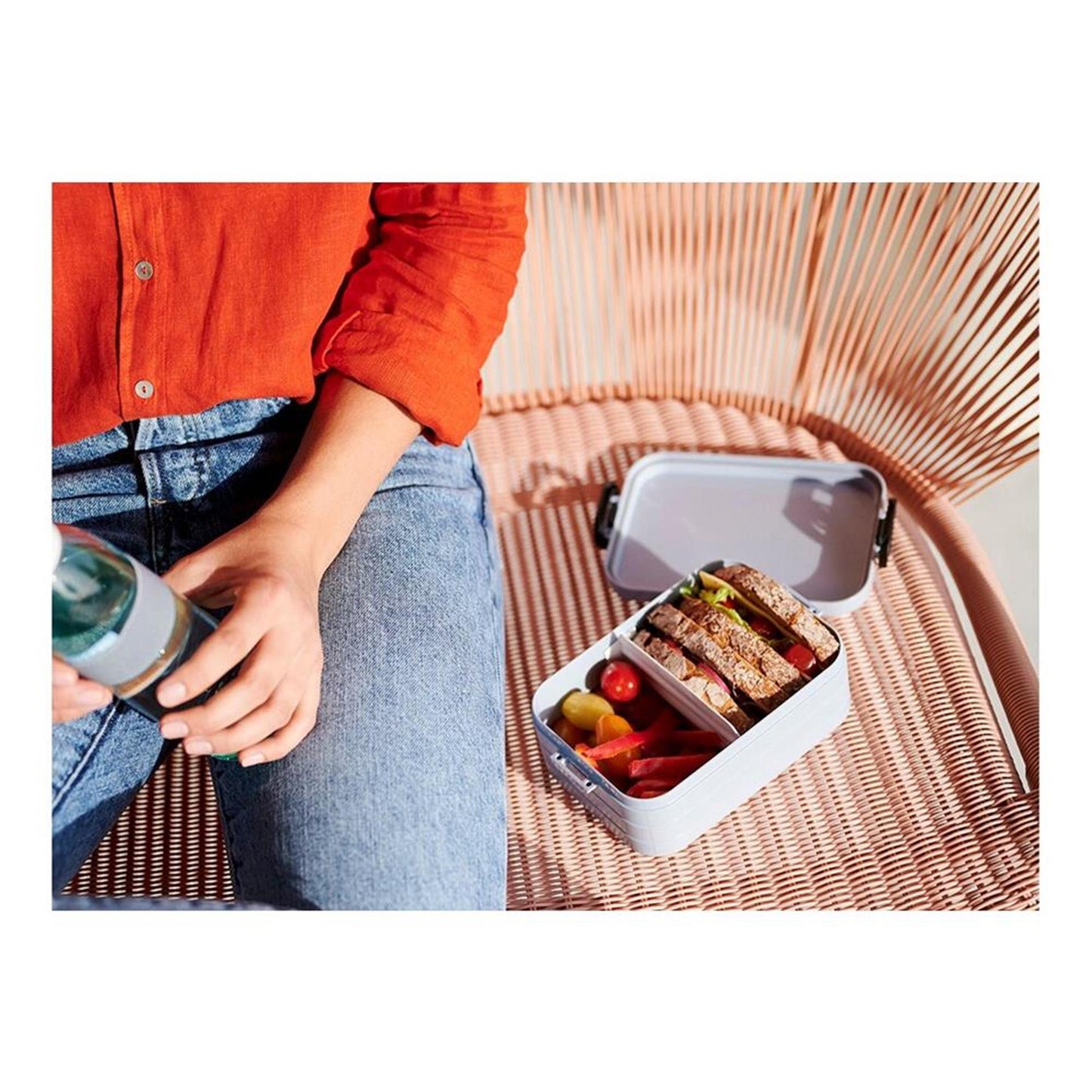 Portapranzo Mepal Take A Break midi bianco