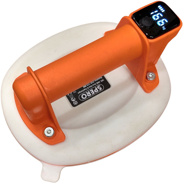 Spero battery glass tile vacuum cleaner pro | manometro | 200 mm | 3,7 v | massimo: 56 kg VP200E