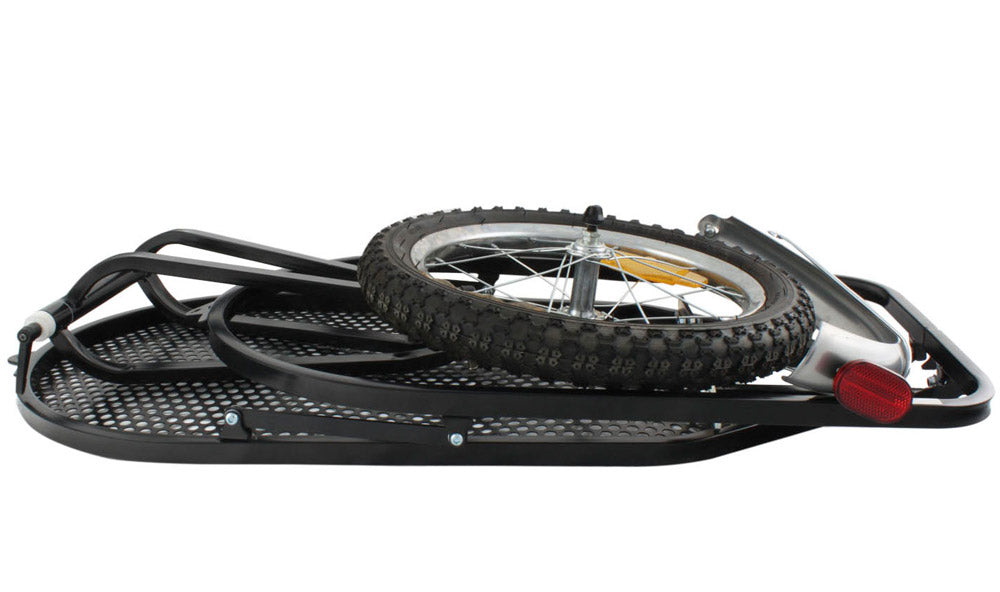 TRAILER BICYLE pieghevole m-wave da 16 pollici unisex nero