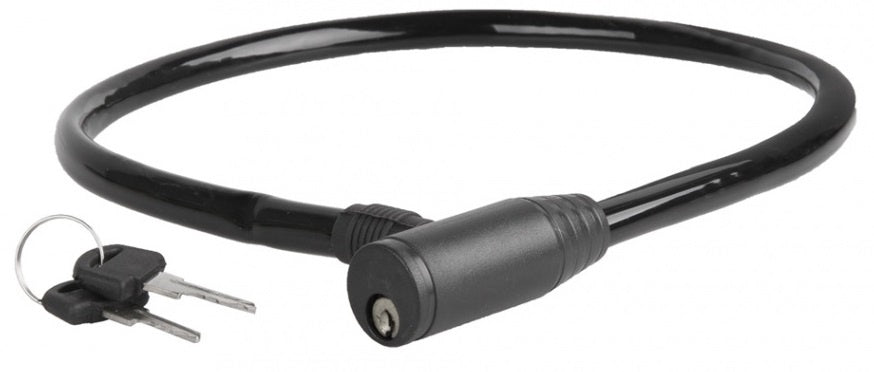 Blocco del cavo automaticamente 600 x 10 mm nero