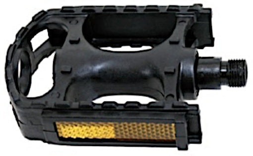 Piattaforma M-wave pedale mtb plastica 9 da 16 pollici set nero