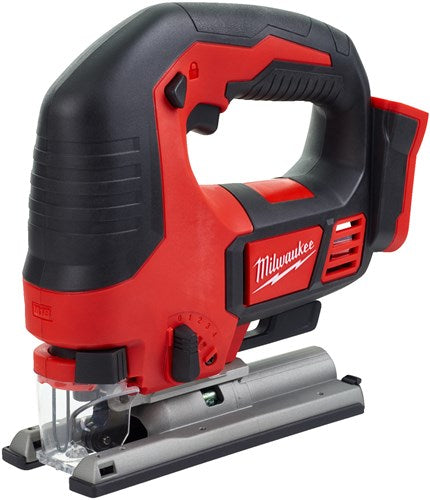 Cuerpo de sierra de calar con batería de iones de litio de 18 V Milwaukee m18 bjs-0 - mango en D - sin escobillas | sin baterias ni cargador