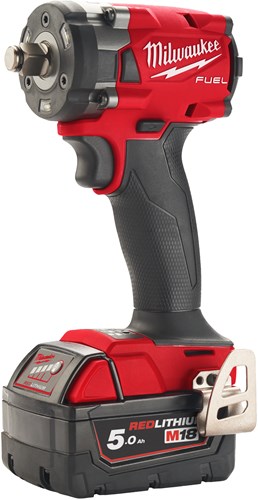 Milwaukee m18 fiw2f12-502x | 1 2 | combustible | llave de impacto a batería | 18v | 5.0ah li-ion - 4933478444