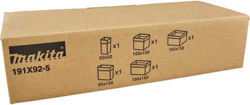 Juego de cajas insertables de accesorios Makita para organizador mbox - 191x92-5 191x92-5