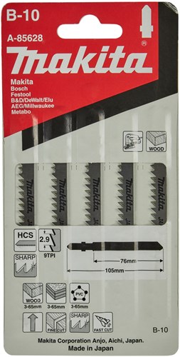 Lama per seghetto alternativo Makita b10 (5pz)