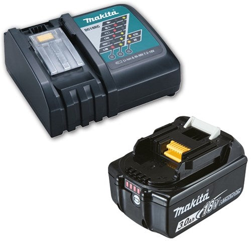 Accessori Makita set avviamento 18 v 3.0ah bl1830b + caricabatteria dc18rc - 191a24-4