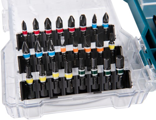 Makita accessories e-07076 | bit set | short long bits | 32 pieces - e-07076