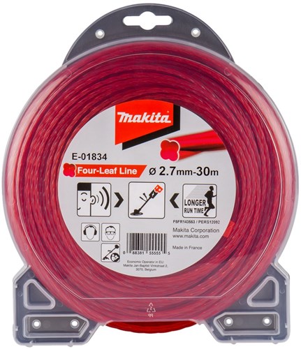 Accesorios Makita hilo de corte 2,7x30m rojo - e-01834