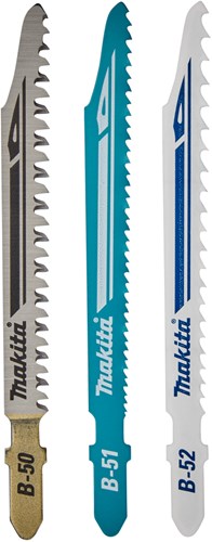 Makita accessoires mkt dec.blad hss assorti b50 51 52