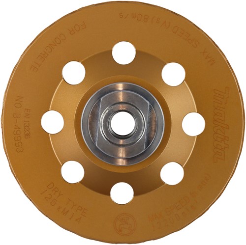Rueda de copa de diamante Makita 125 mm - b-49993