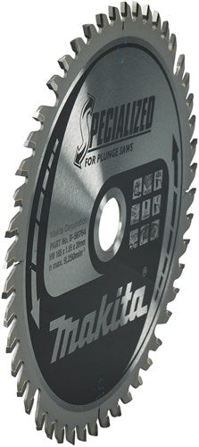 Accessori Makita lama per sega ad immersione | legno | 165x20x1,85 48t - b-56764