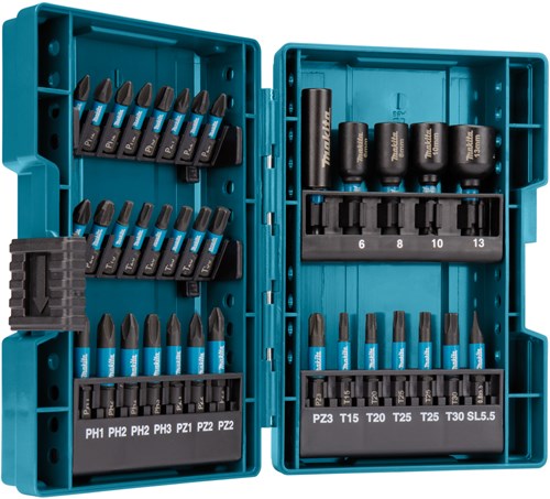 Set punte trapano Makita accessori 35 pezzi - b-66880 - b-66880