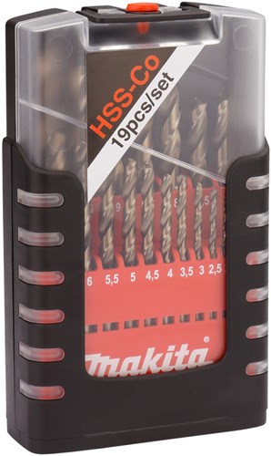 Makita accessoires borenset hss-co 19dlg - d-50463