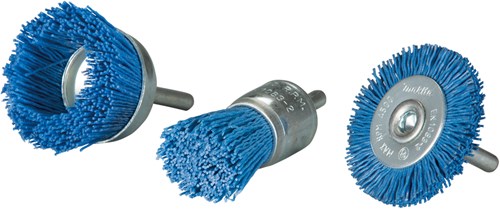 Makita accessoires makita nylon borstelset 3-delig d-70758 korrel 80 set