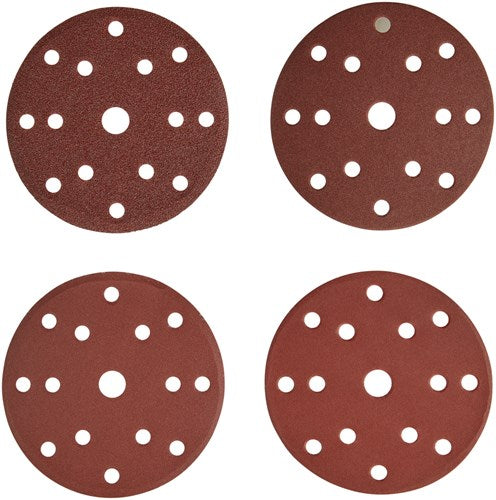 Accessori Makita disco abrasivo 150mm velcro rosso - d-77235 d-77235