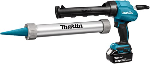 Makita dcg180rtx accu kitspuit met patroonhouder 300 ml en 600 ml | 1 accu 5.0ah
