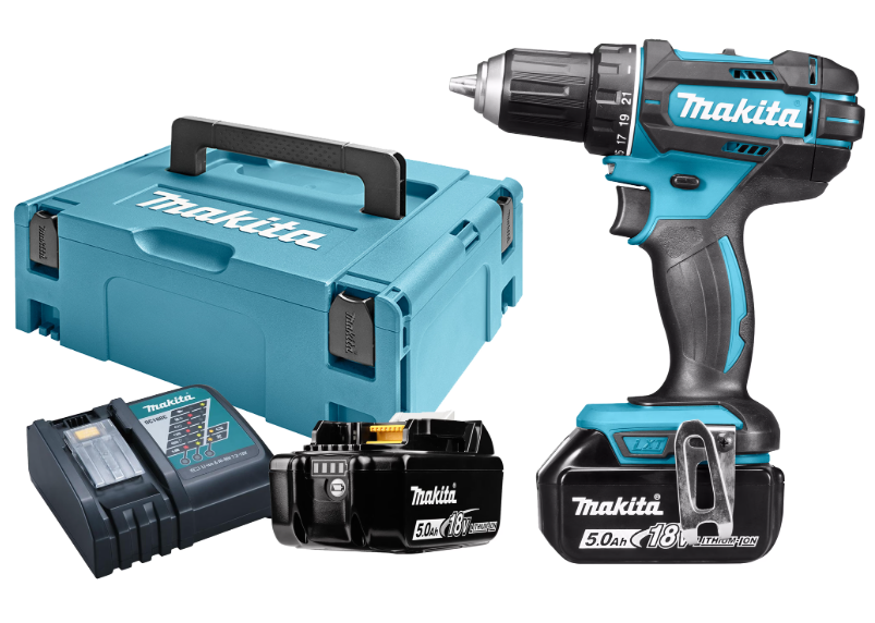 Taladro inalámbrico makita 18v 5.0ah