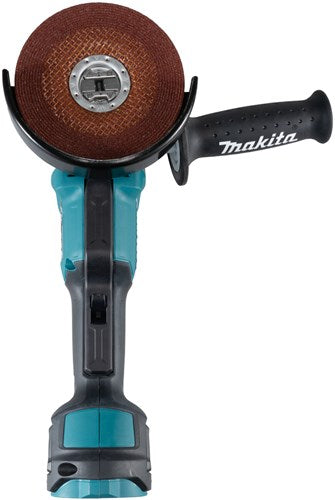 Makita dga520zj | 18v | amoladora angular | 125 mm | bloqueo x | sin baterias ni cargador en m-box dga520zj