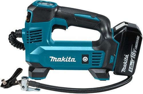 Makita dmp180rt | pompa ad aria a batteria | 18v| Batteria da 5,0 ah + caricabatteria rapido - dmp180rt