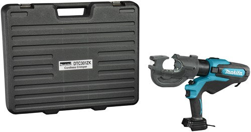 Imp Makita DTC301ZK Pinza per crimpare cavi | 18v| 120 kn | 31,5 mm| senza batterie e caricabatterie | nel caso - dtc301zk