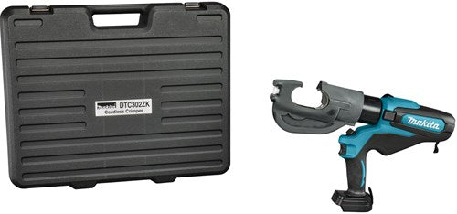 Imp Makita DTC302ZK Pinza per crimpare cavi | 18v| 120 kn | 42 mm | senza batterie e caricabatterie | nel caso - dtc302zk