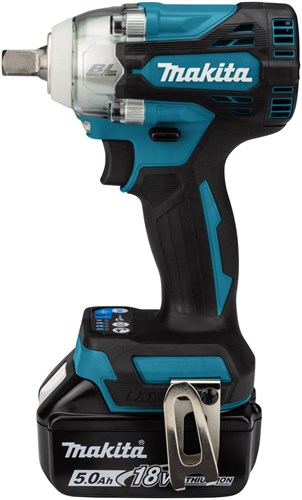 Makita dtw301rtj | accu slagmoersleutel | set | 18v | 2 x 5.0 ah accu en snellader | in mbox
