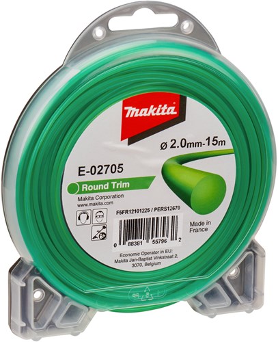 Accesorios Makita hilo de corte redondo 2,0x15m - e-02705 - e-02705