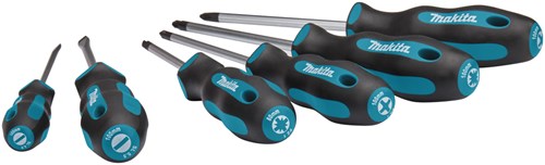 Set cacciaviti Makita 6 pezzi (sl4 sl5.5 ph1 ph2 pz1 pz2)