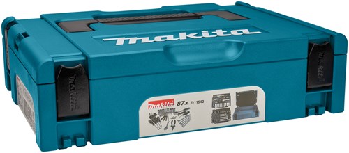 Accessori Makita e-11542 | set di strumenti | valigia Makpac | 87 pezzi - e-11542