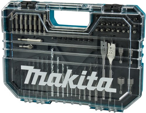 Accessori Makita e-15126 set di punte per trapano e cacciavite | 75 pezzi | nella custodia di plastica e-15126