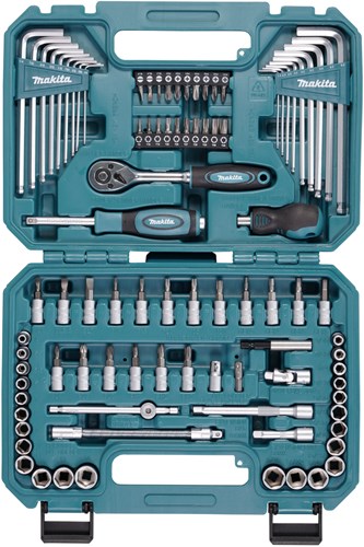 Imp makita e-15752 | set di utensili manuali | 91 pezzi | metrico ed eriale