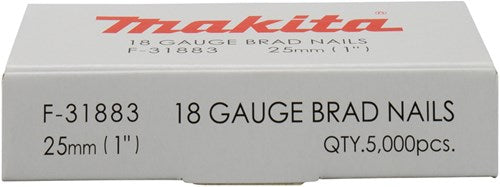Makita accessoires makita f-31883 brad 25mm. ve=5000