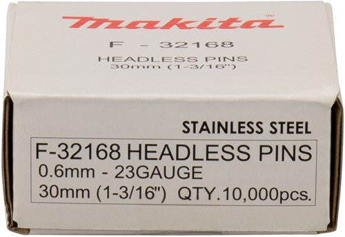 Makita accessoires pin vk 30mm rvs - f-32168