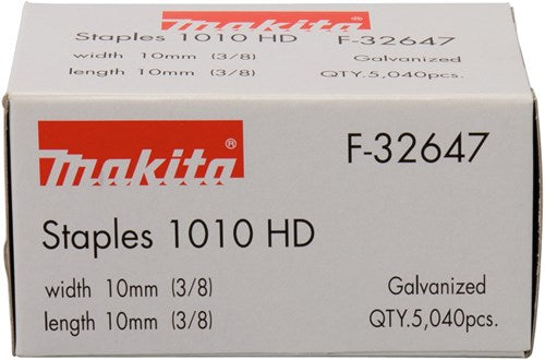 Accesorios Makita no galvanizados de 10mm. 1010hd-f-32647